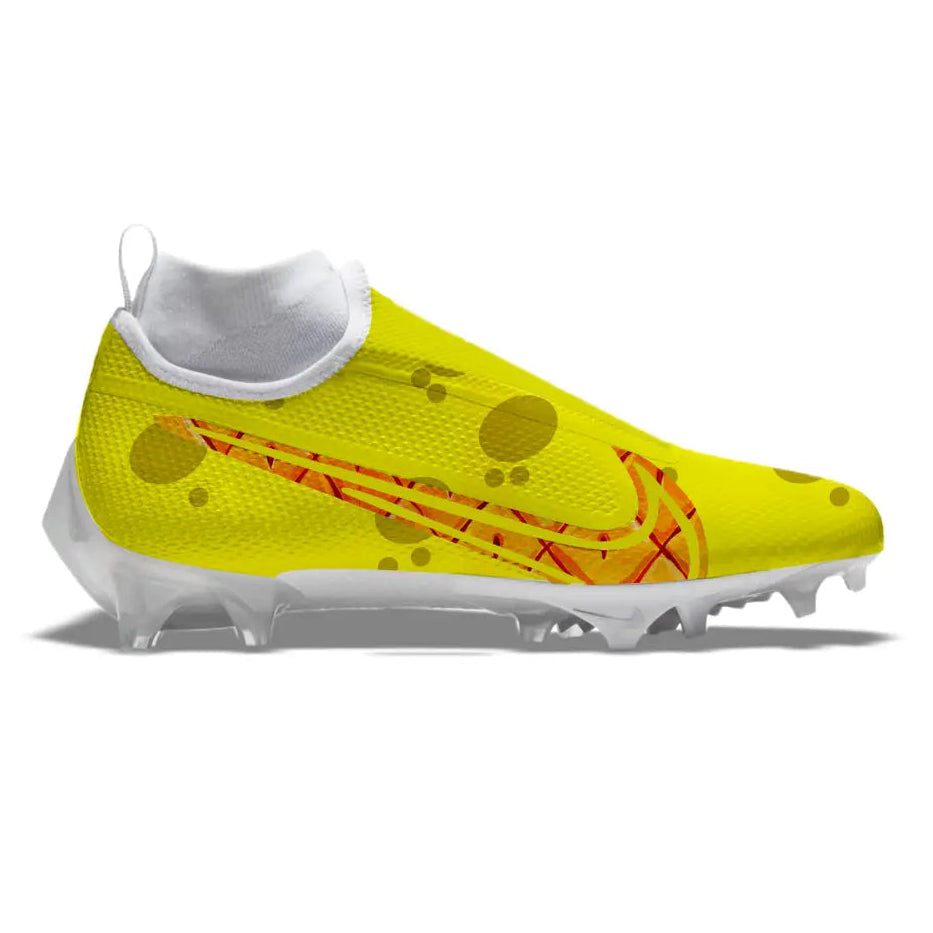 Yellow Nike Vapor Pro 360 football cleats in the Sponge Nike Vapor Pro 360 Cleats product
