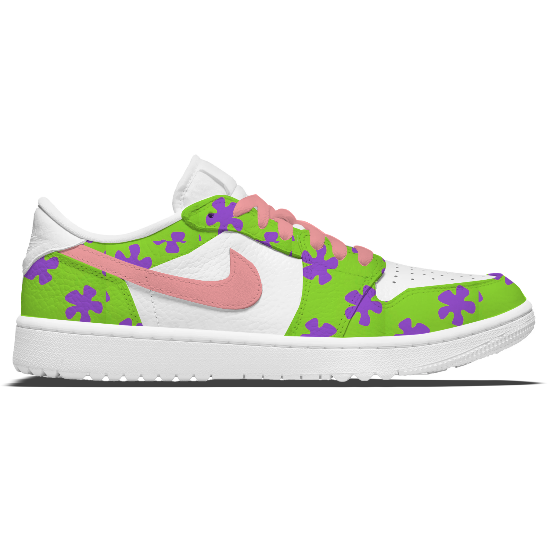 ’Starfish’ Jordan 1 Golf Shoes - Sneakers