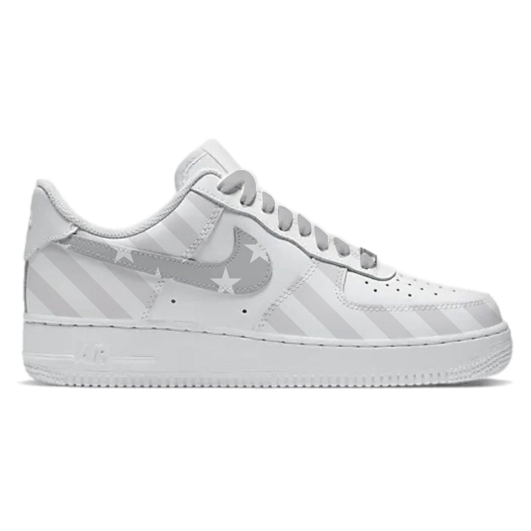 Stars & Stripes Nike Air Force 1 Low | Stadium Custom Kicks