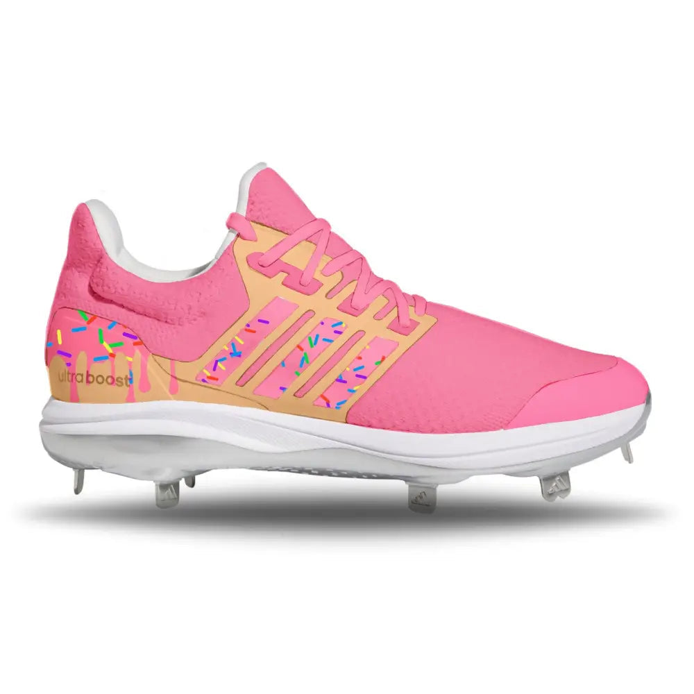 ’Strawberry Ice Cream’ Adidas Ultraboost DNA 5.0 Cleats - Cleats