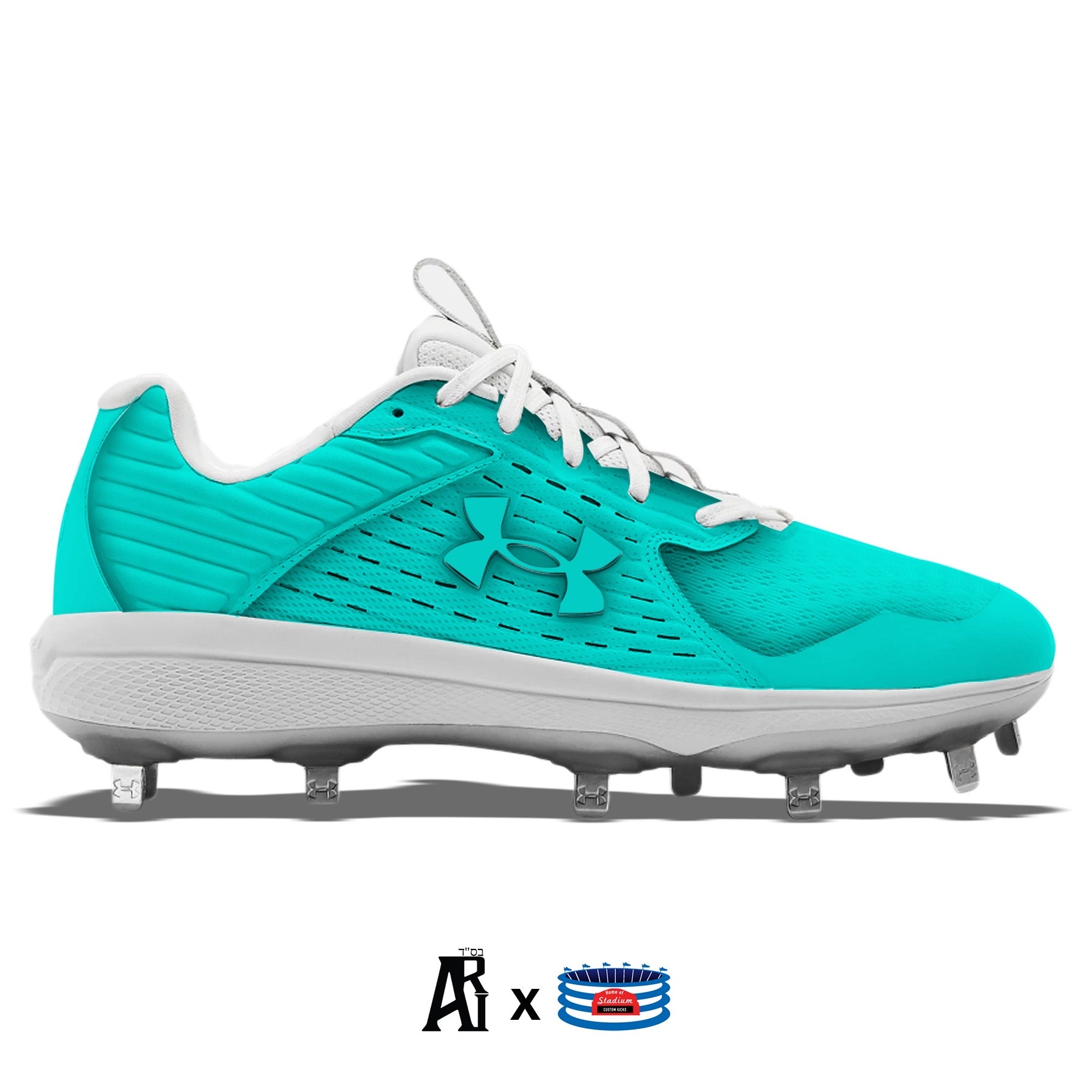 Under armour custom cleats sales baseball