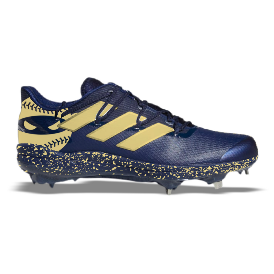 Gold Adizero Cleats New Adidas Adizero Football Cleats Black Gold