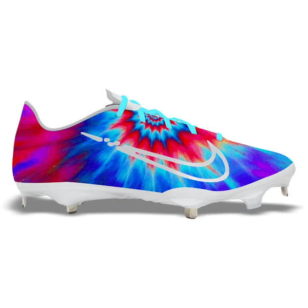Tie-Dye Nike React Vapor Ultrafly Elite 4 | Stadium Custom Kicks