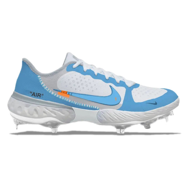 Nike Alpha Huarache 3 オリジナル　オーダースパイク unc-ow-nike-alpha-huarache-