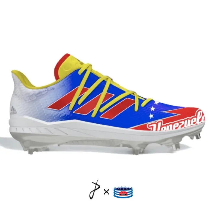 Venezuela-themed Adidas Adizero Afterburner 7 baseball cleats for optimal performance