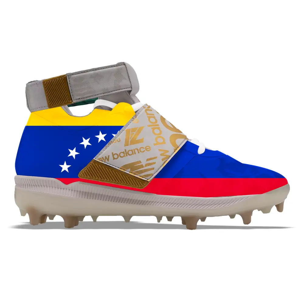 ’Venezuela Flag’ New Balance Lindor 1 TPU Baseball Cleats - Cleats