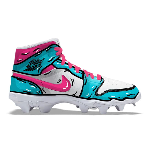 ’Vice Cartoon’ Jordan 1 Kids’ Multisport Cleats - Cleats