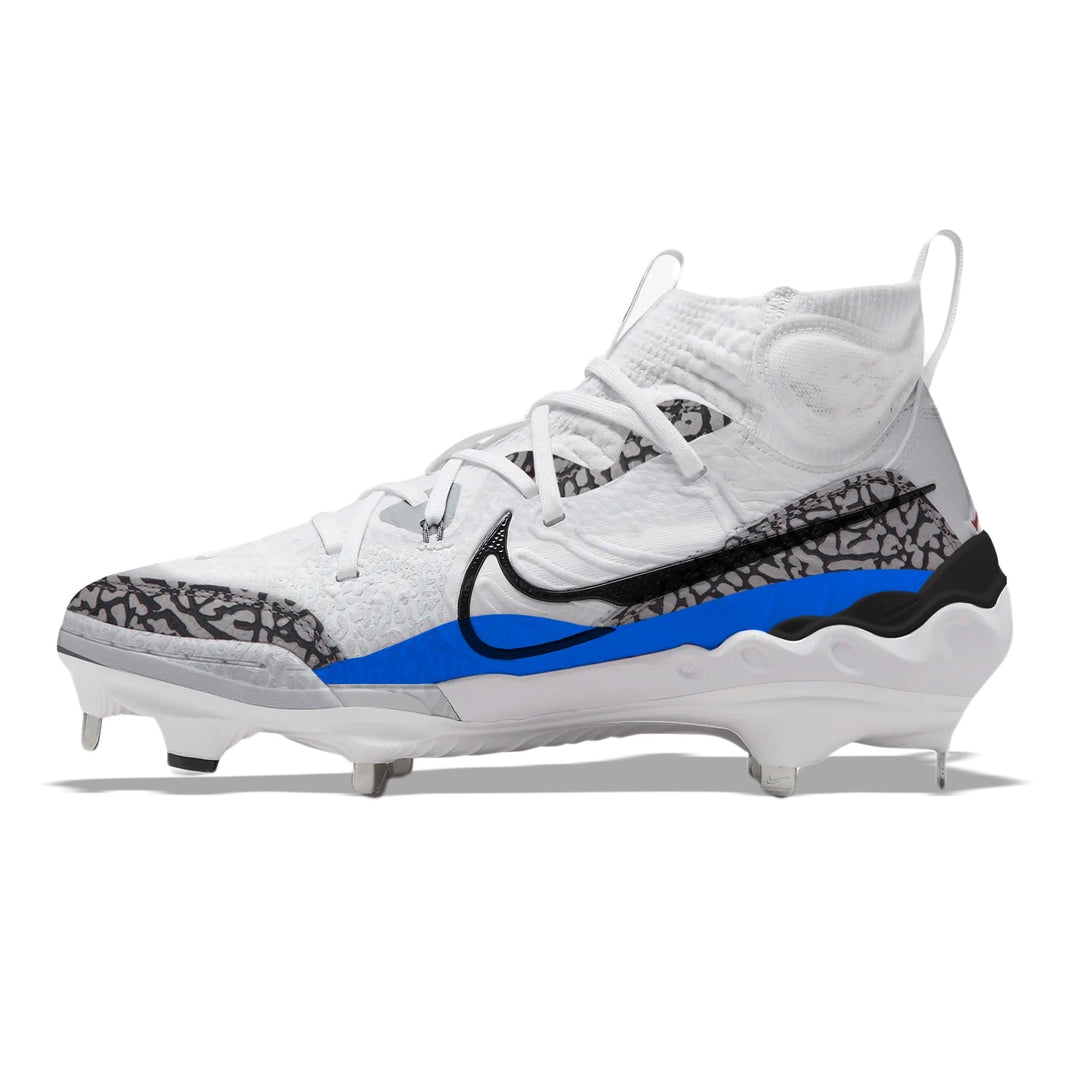 ’White Cement’ Nike Alpha Huarache NXT Baseball Cleats - Cleats
