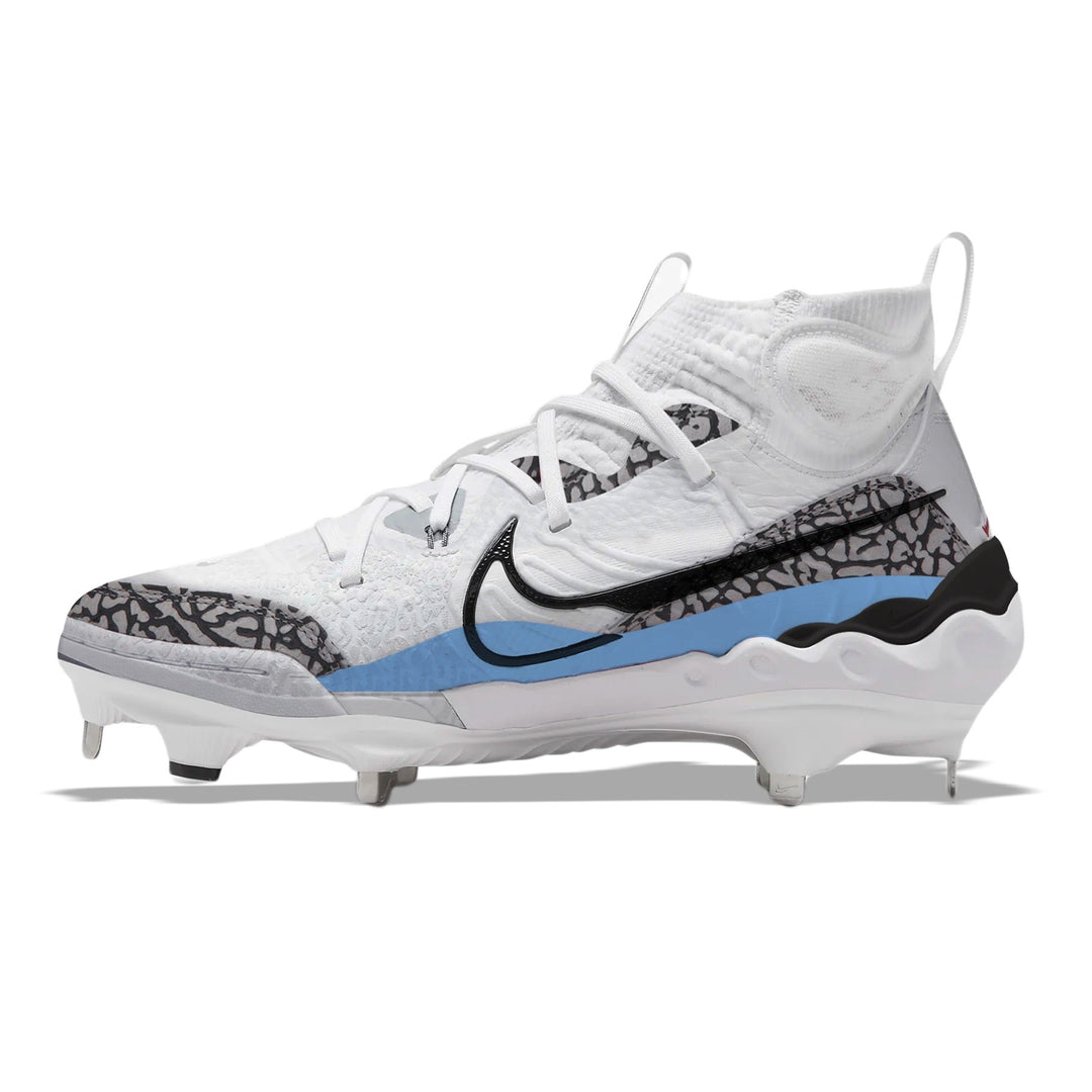 ’White Cement’ Nike Alpha Huarache NXT Baseball Cleats - Cleats
