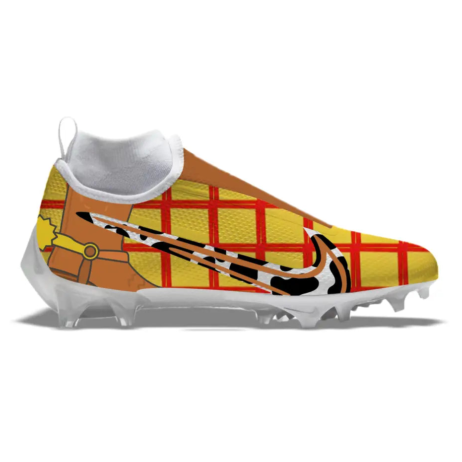 Woody-themed Nike Vapor Pro 360 Football Cleats for enhanced performance and style