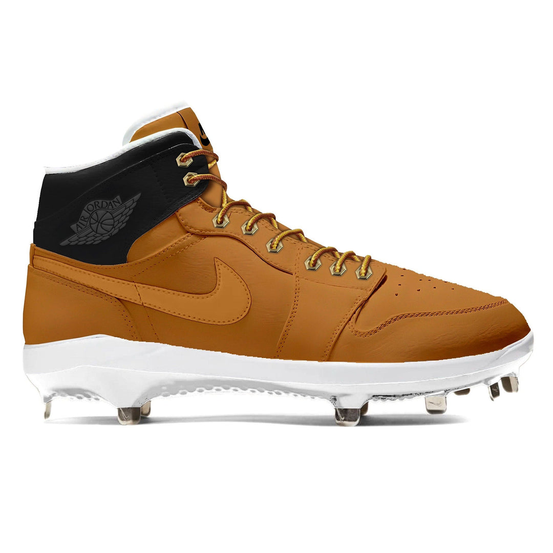’Work Boot’ Jordan 1 Retro Cleats - Cleats