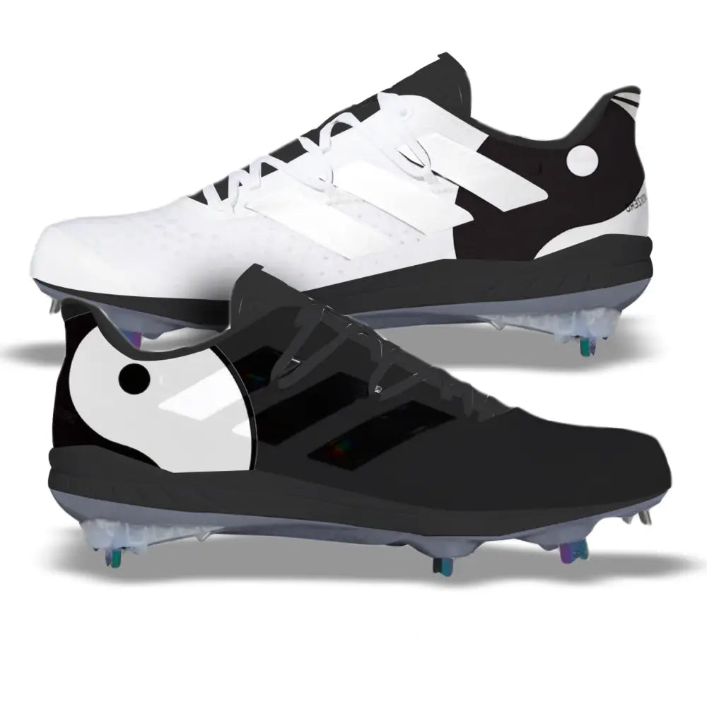 ’Yin Yang’ Adidas Adizero Afterburner 8 Cleats - Cleats