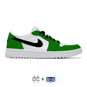 "Green" Jordan 1 Golf Shoes