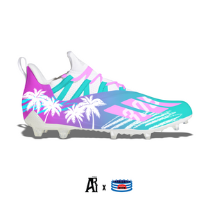 "Miami Vice 305" Adidas Adizero 11.0 Football Cleats
