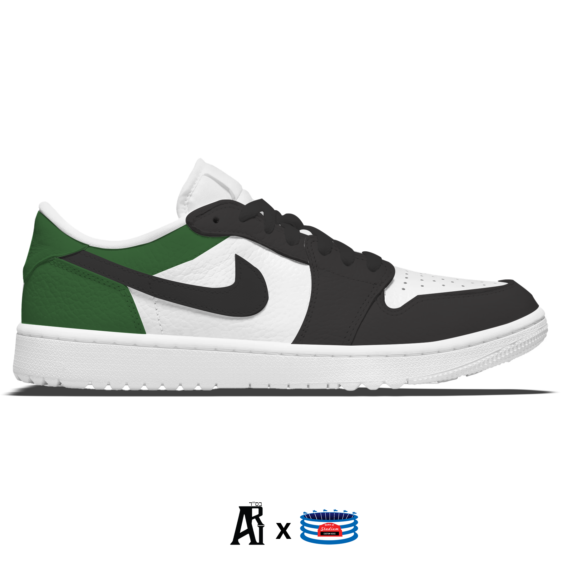 Pine Green Jordan 1 Golf Shoes Men s 7