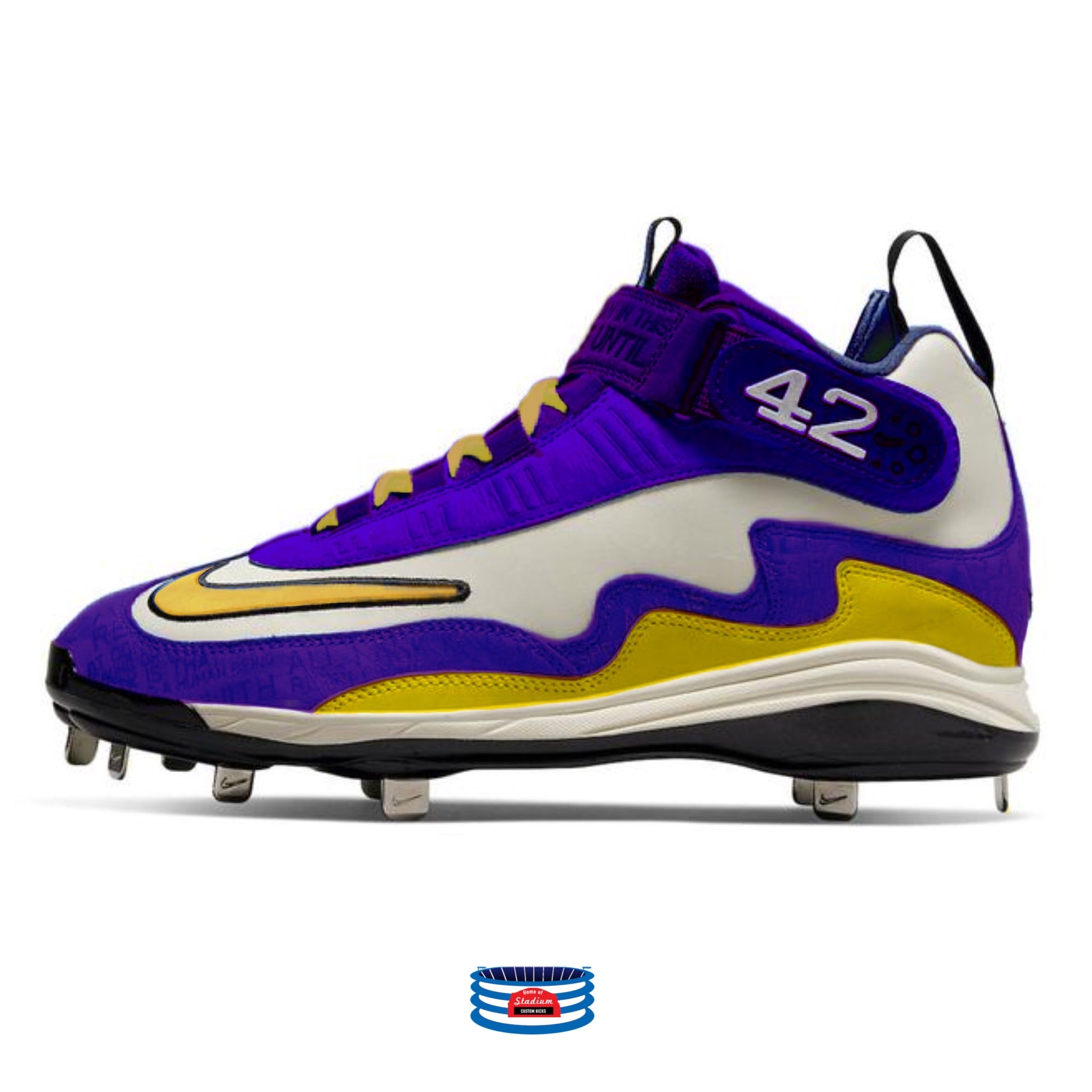 Bayou Nike Air Griffey 1 Cleats Stadium Custom Kicks