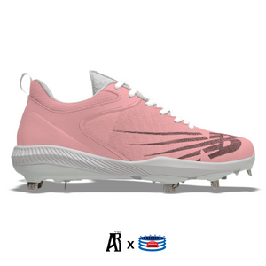 "Coral Pastel" New Balance FuelCell 4040v6 Cleats
