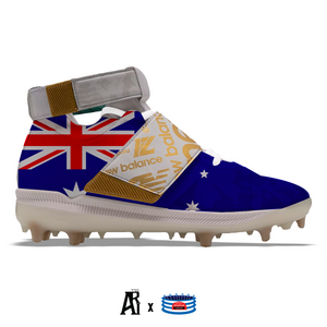 "Bandera de Australia" New Balance Lindor 1 TPU Tacos de béisbol