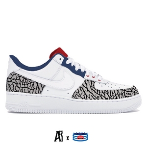 "True Blue" Nike Air Force 1 Low Shoes