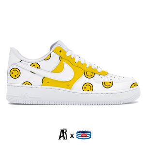 "Happy Vibes" Nike Air Force 1 Low Shoes