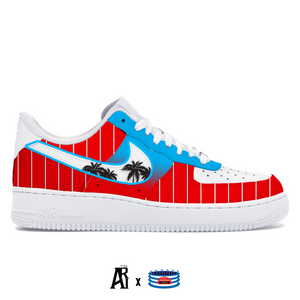 Miami Nike Air Force 1 Low Shoes Men's / 9