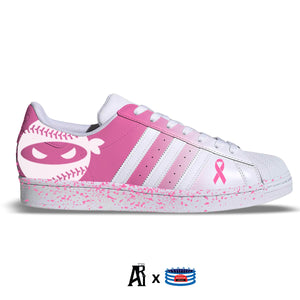 "Pink Ninja" Adidas Superstar Shoes