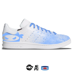 "Pitching Ninja Blue Blizzard" Adidas Stan Smith Casual Shoes