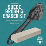 Suede Brush and Eraser Set