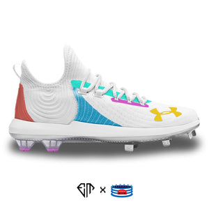 "Abstracto" Under Armour Harper 4 Low ST Cleats