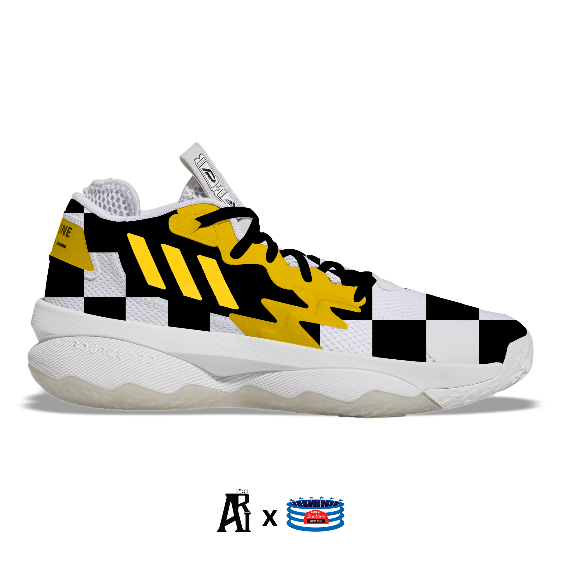 Adidas Dame 8 Basketball Shoes – Stadium Custom