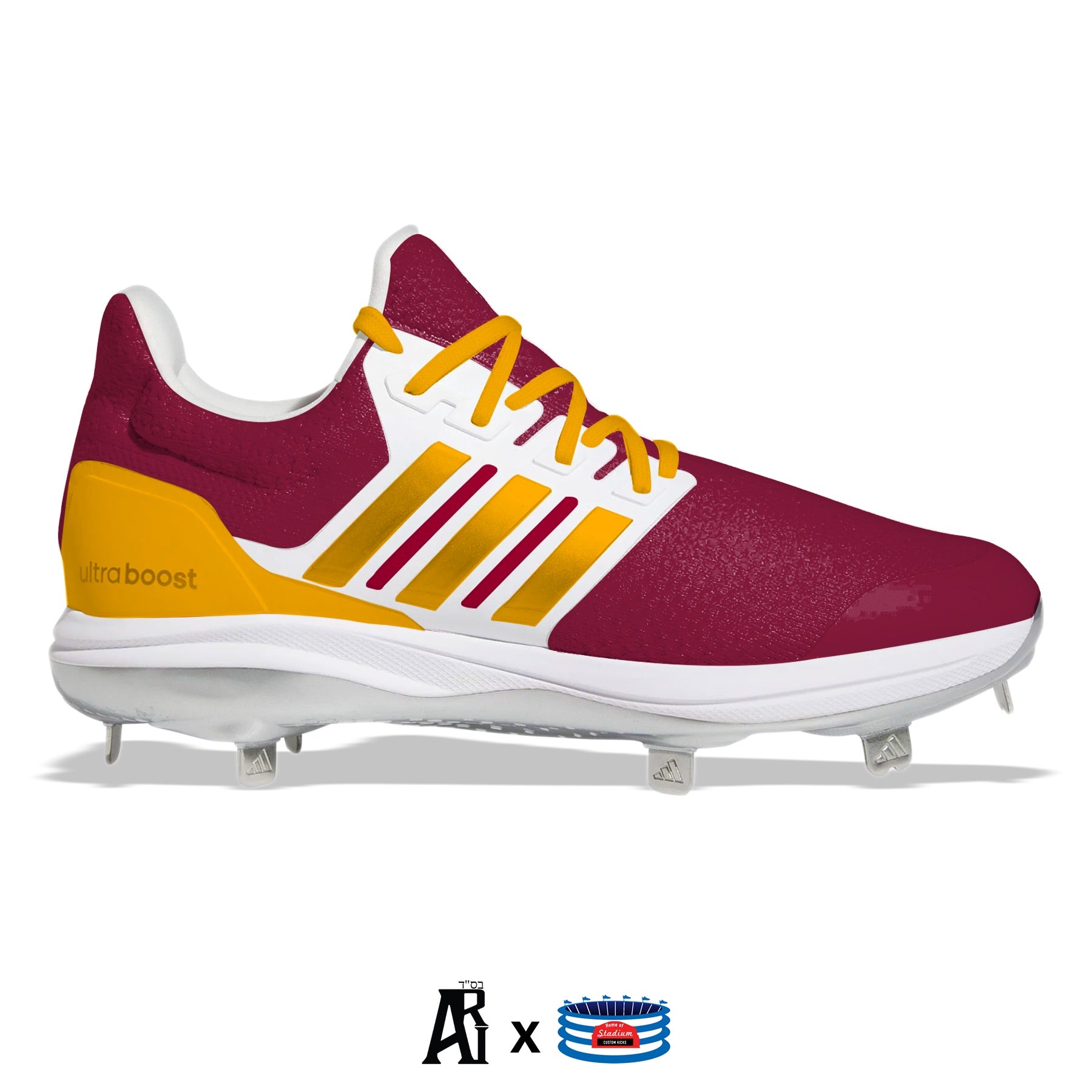 Arizona Adidas Ultraboost DNA 5.0 Cleats Metal 8