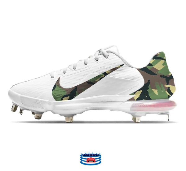 Aqua Camo Nike Force Zoom Trout 7 Pro Cleats – Stadium Custom Kicks