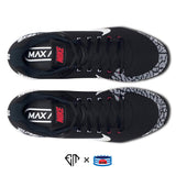 "Black Cement" Nike Air Clipper Cleats