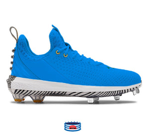 "Bright Blue" Under Armour Harper 5 Cleats