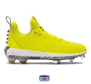 "Bright Yellow" Under Armour Harper 5 Cleats