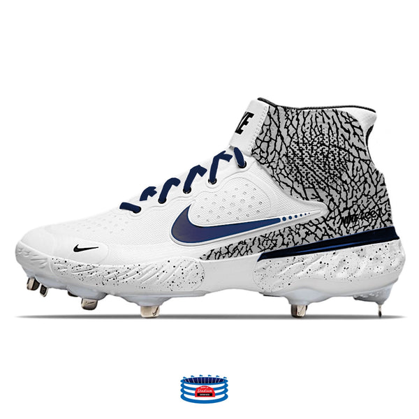 Nike Alpha Huarache Elite 2 Mid By You Custom Baseball Cleat