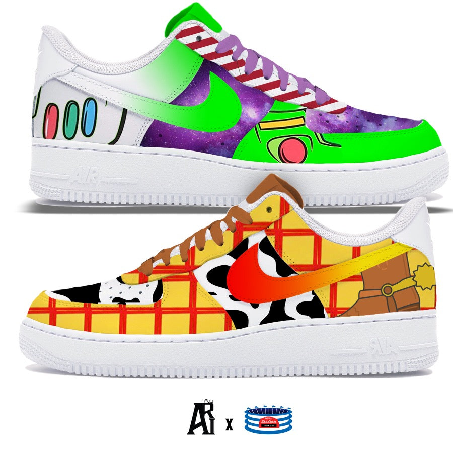 Buzz + Woody" Nike Air Force Low Shoes – Stadium Kicks