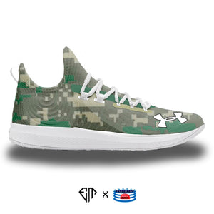 "Camo" Under Armour Harper 4 Turf Shoes