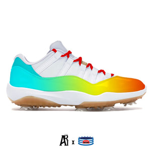 Zapatos de golf "Color Spectrum" Jordan 11 Retro Low