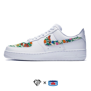 "Floral" Nike Air Force 1 Low Shoes