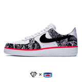 "Snakeskin" Nike Air Force 1 Low Shoes