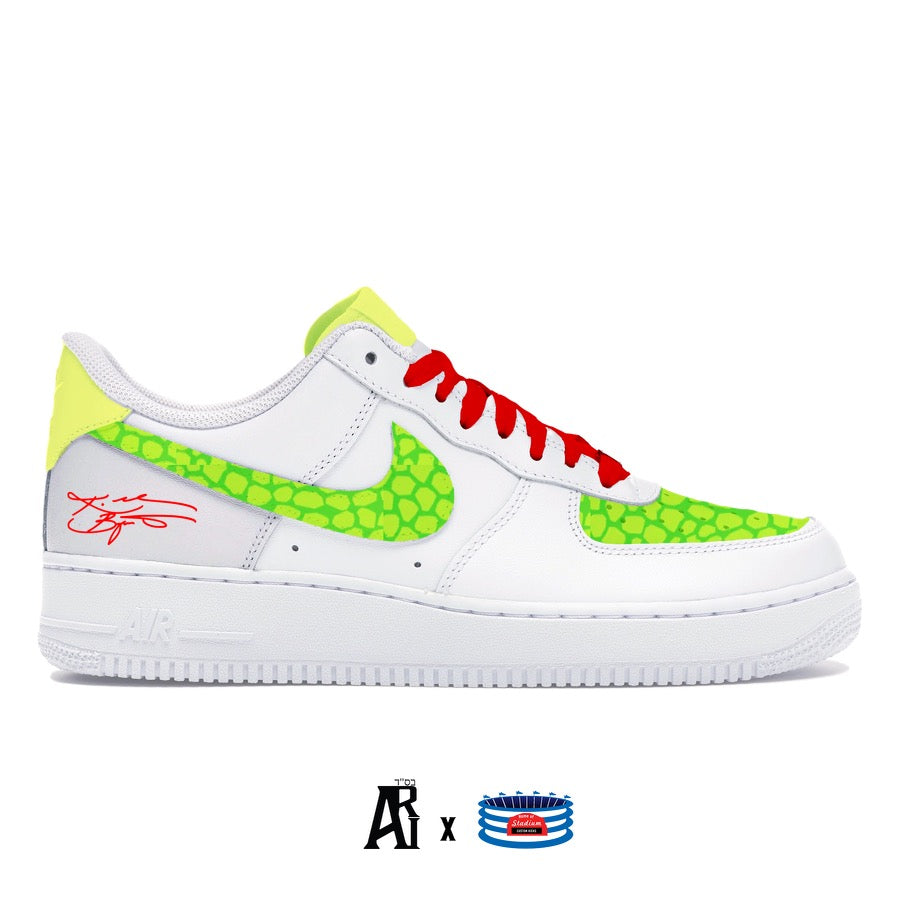 Grinch Nike Air Force 1 Low Shoes – Stadium Custom Kicks