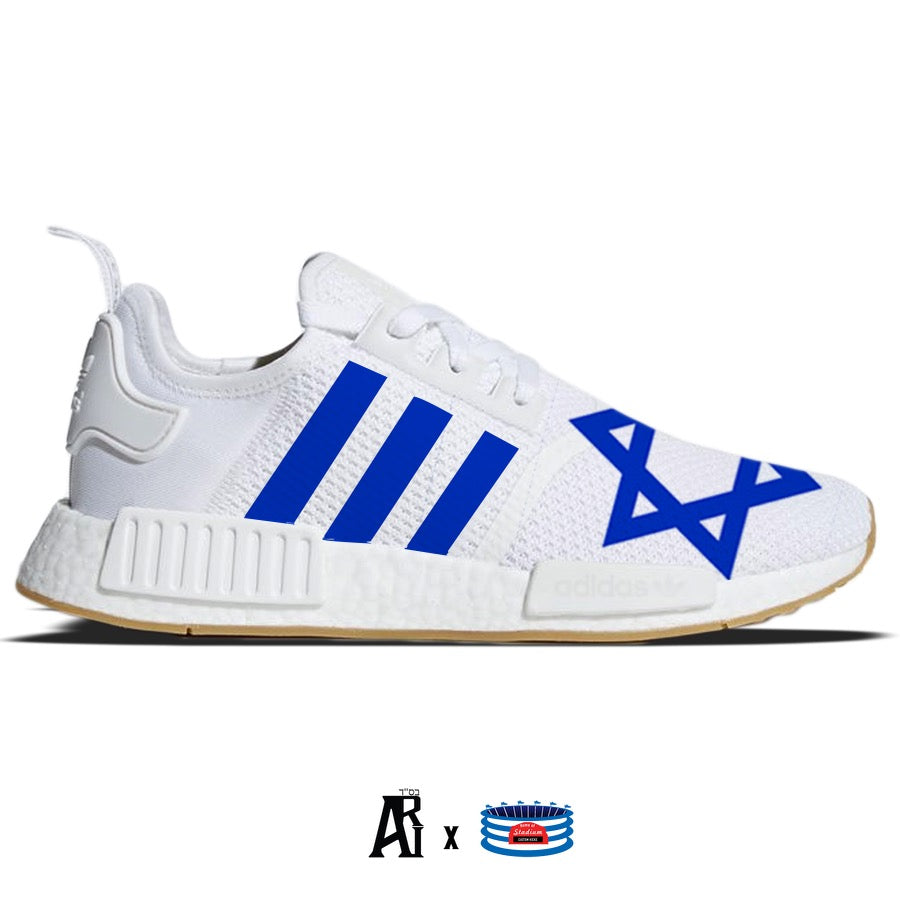 Israel" Adidas NMD Casual Shoes Stadium Custom Kicks
