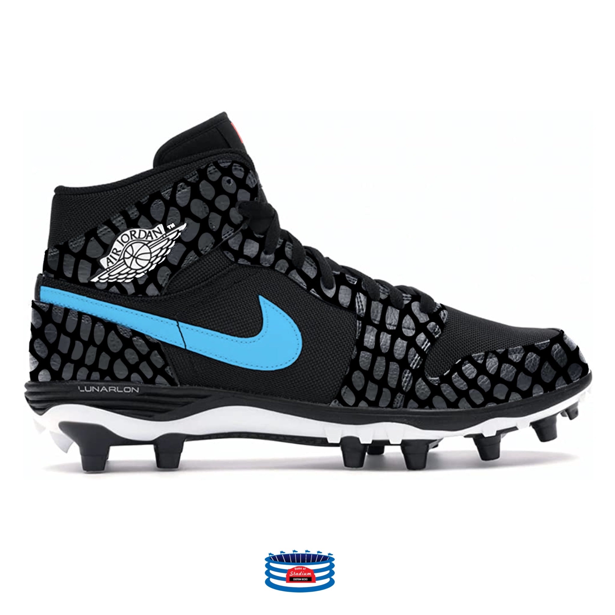 Air Jordan 1 Mid TD Chicago Football Cleats - Stadium Goods