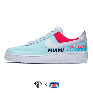 "Miami Bottom Feeders" Nike Air Force 1 Low Shoes