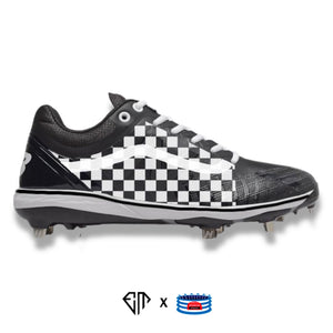 "Old Skool Checkerboard" New Balance 4040v5 Cleats