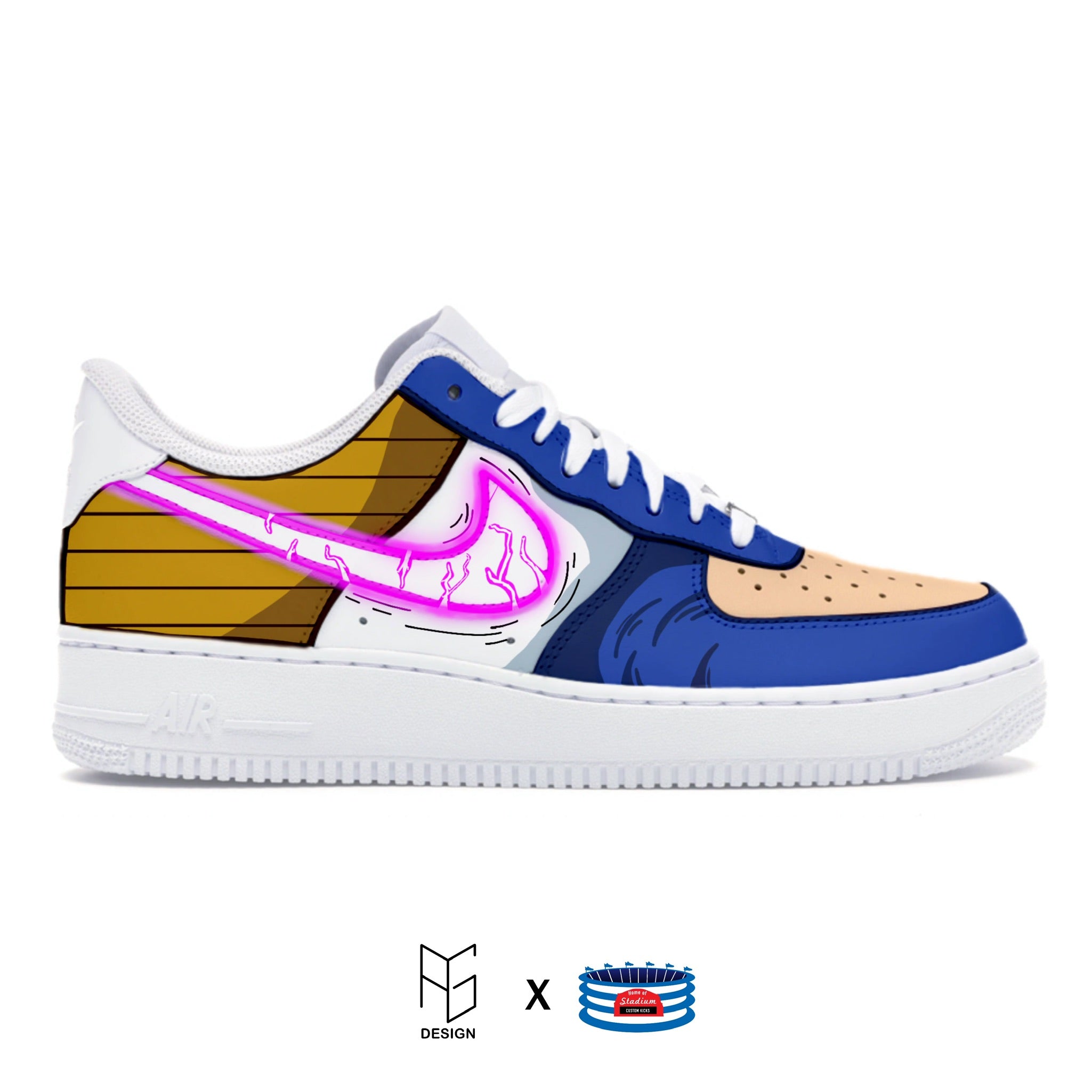 Prideful Dragon Nike Air Force 1 Low Shoes – Stadium Custom Kicks