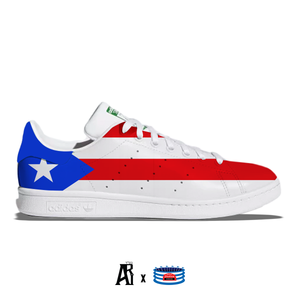 "Puerto Rico" Adidas Stan Smith Casual Shoes