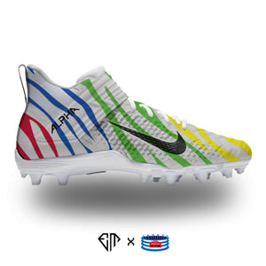 Botas Nike Alpha Menace Varsity 2 "Rainbow Zebra"