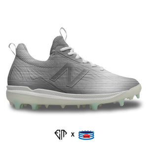 "Silver" New Balance FuelCell COMPv2 Cleats